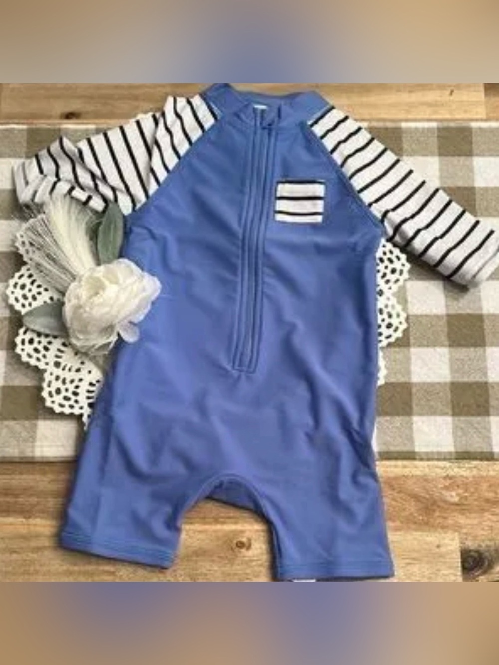 NWT Janie & Jack Swim Romper